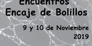 Encuentros de Encaje de Bolillos Noviembre 2019