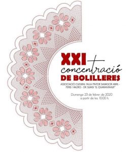 El Quarantahuit - Encuentros de Encaje de Bolillos Febrero 2020 - La Bolillería