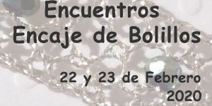 Encuentros de Encaje de Bolillos Febrero 2020 - La Bolillería