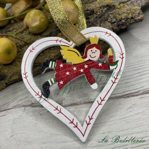 Corazón de Navidad - La Bolillería - Tu lugar para el Arte de los Bolillos