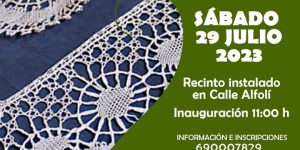 VII Encuentro Nacional Encajeras de Bolillos Leal Villa de el Escorial - Madrid - La Bolillería - Tu lugar para el Arte de los Bolillos