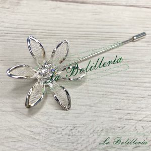Broche Flor - La Bolillería - Tu lugar para el Arte de los Bolillos