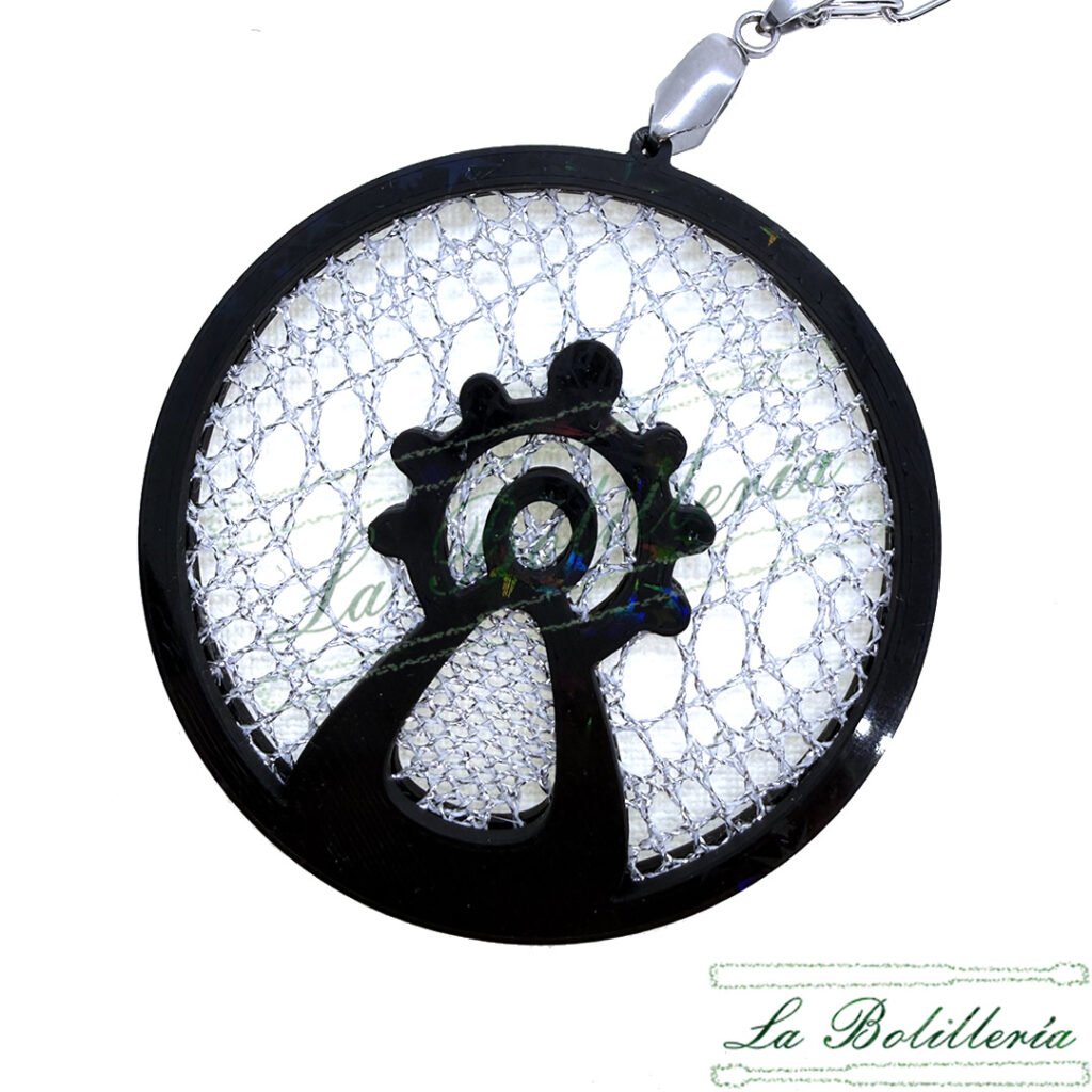 Collar Virgen del Pilar - La Bolillería - Tu Lugar par el Arte de Los Bolillos