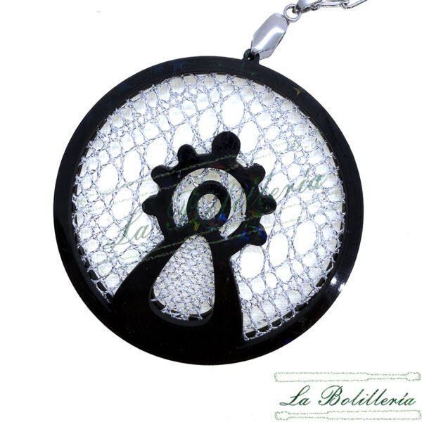 Collar Virgen del Pilar - La Bolillería - Tu Lugar par el Arte de Los Bolillos