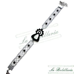 Pulsera Virgen del Pilar - La Bolillería - Tu Lugar par el Arte de Los Bolillos