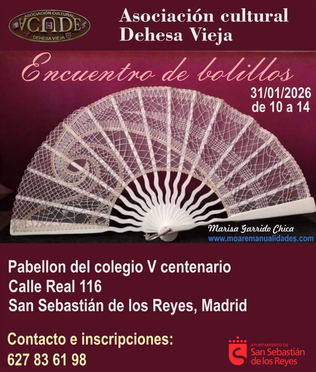 Encuentro de Bolillos San Sebastián de Los Reyes – Madrid