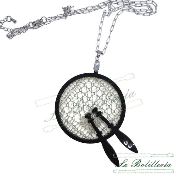 Collar Lace Bobbins - La Bolillería - Tu Lugar par el Arte de Los Bolillos