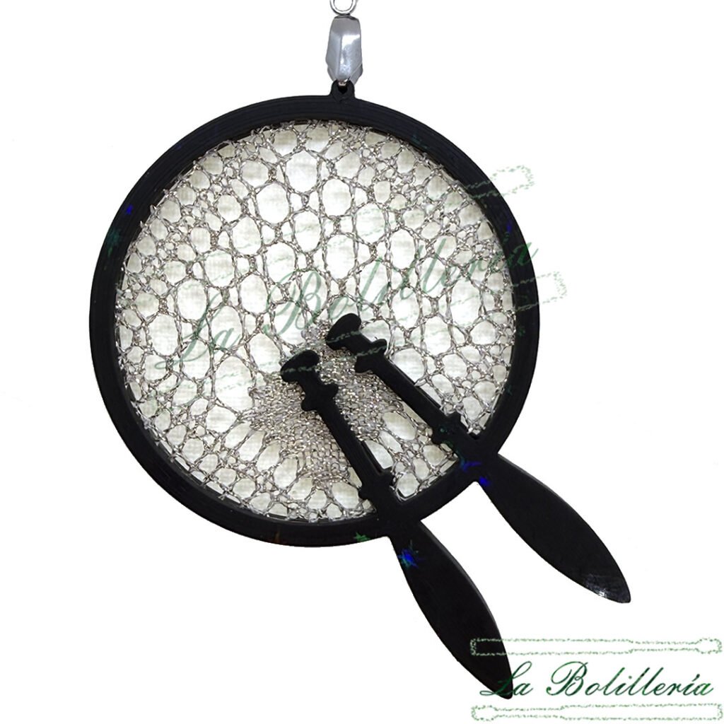 Collar Lace Bobbins - La Bolillería - Tu Lugar par el Arte de Los Bolillos