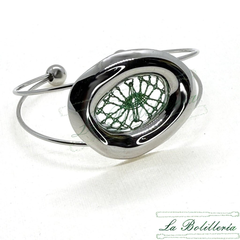 Brazalete Oval - La Bolillería - Tu Lugar par el Arte de Los Bolillos