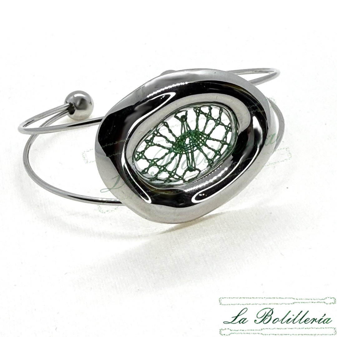 Brazalete Oval - La Bolillería - Tu Lugar par el Arte de Los Bolillos