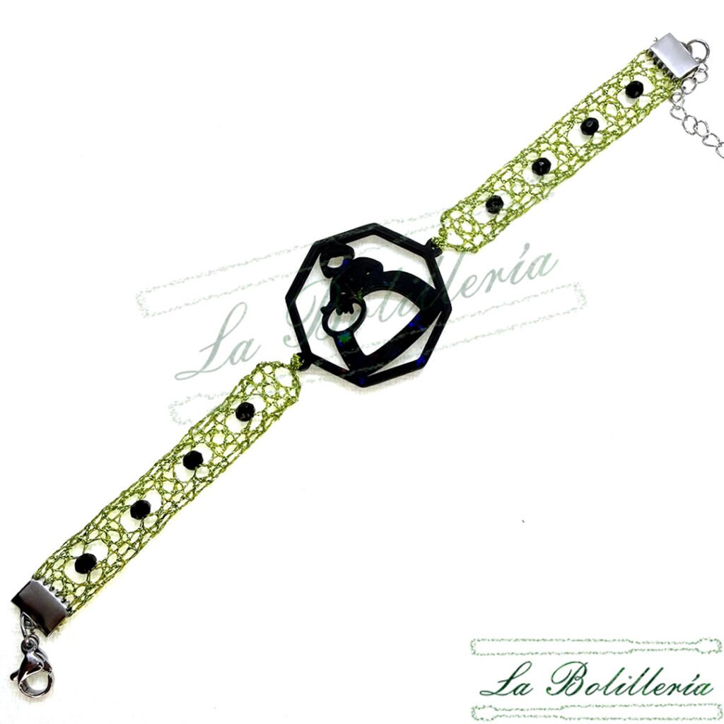 Pulsera Menina Encajera - La Bolillería - Tu Lugar par el Arte de Los Bolillos