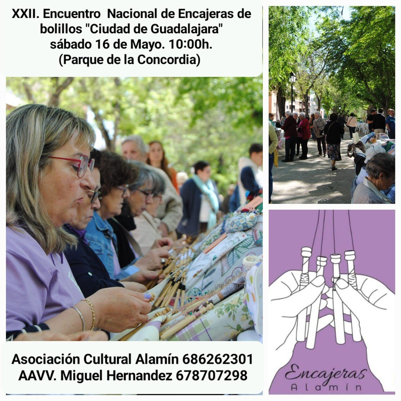XXII Encuentro Nacional de Encajeras de bolillos «Ciudad de Guadalajara»