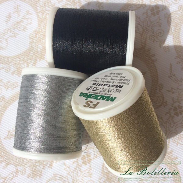 Hilo Madeira Metallic nº15 - La Bolillería - Tu Lugar par el Arte de Los Bolillos