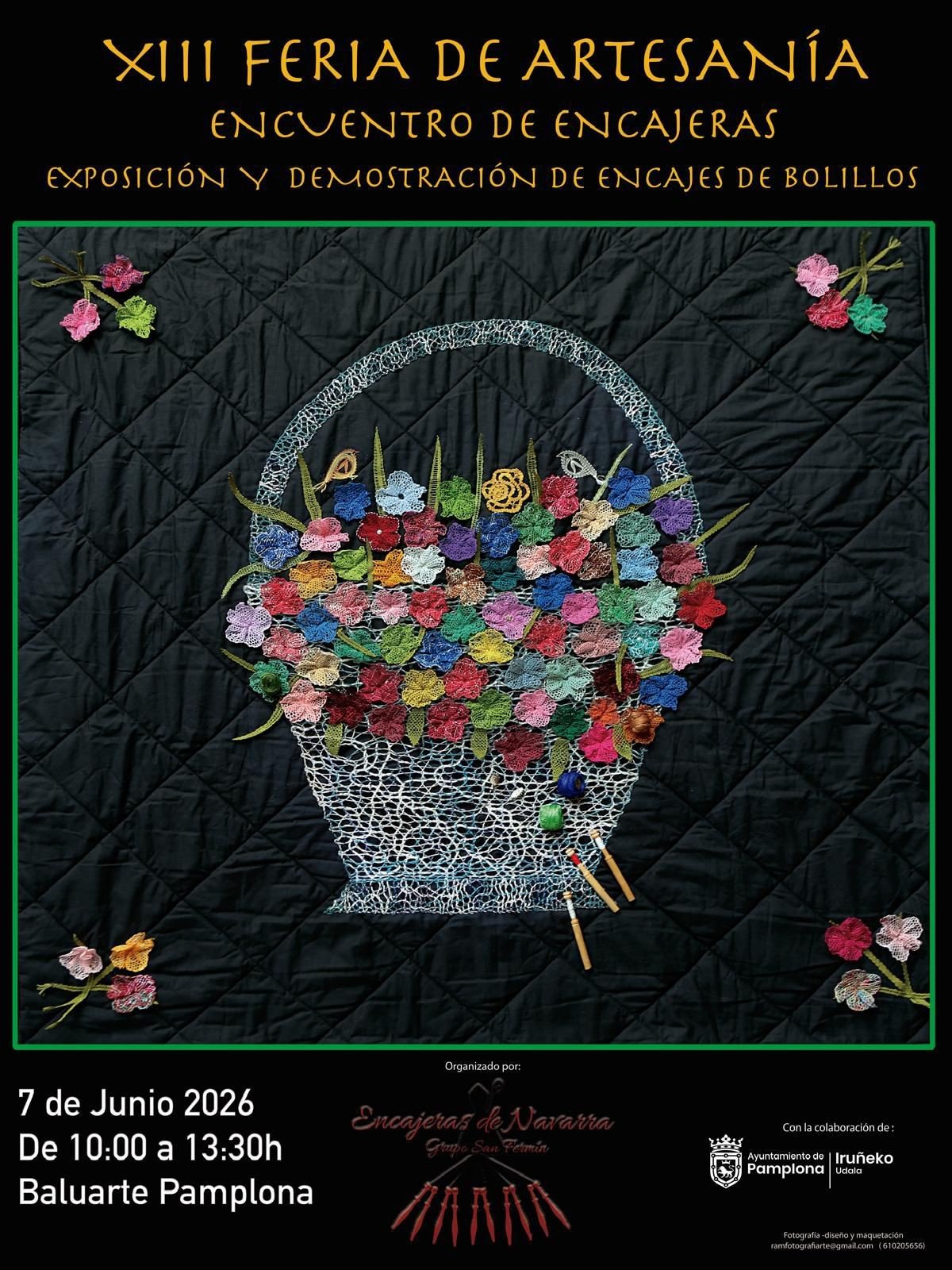 XIII Feria de Artesanía Encuentro de Encajeras en Pamplona