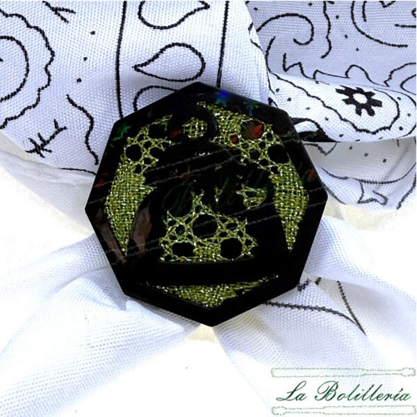 Broche Menina Encajera - La Bolillería - Tu Lugar par el Arte de Los Bolillos