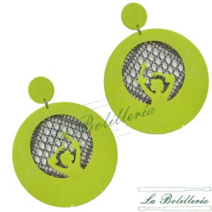 Pendientes Dama con Duende - La Bolillería - Tu Lugar par el Arte de Los Bolillos