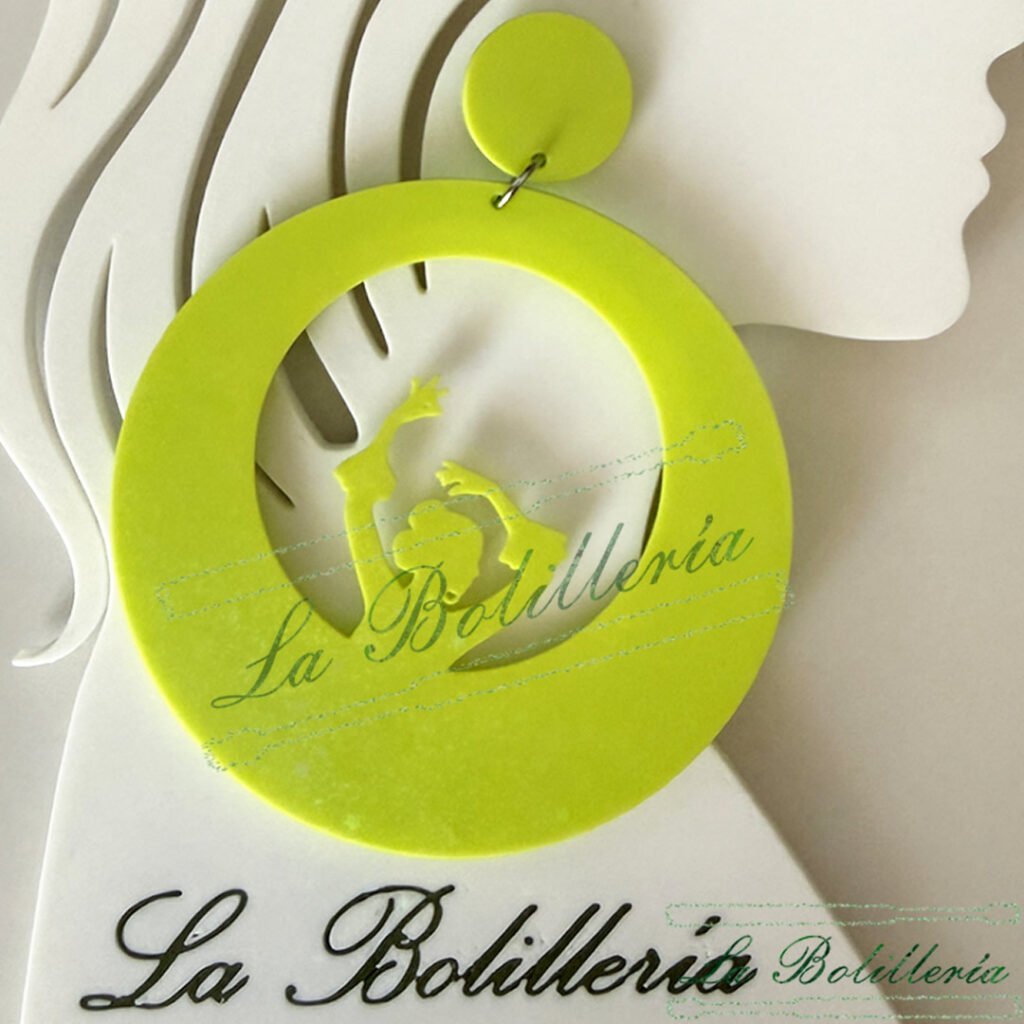Pendientes Dama con Duende - La Bolillería - Tu Lugar par el Arte de Los Bolillos