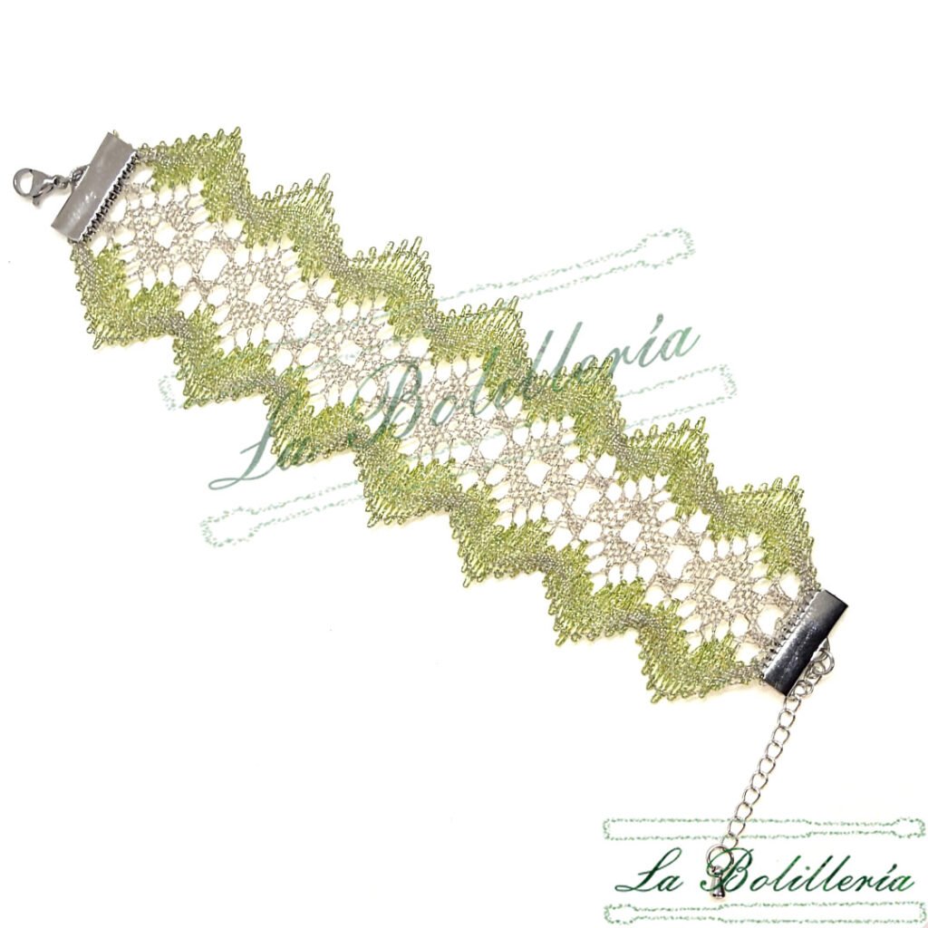 Pulsera Astra - La Bolillería - Tu Lugar par el Arte de Los Bolillos
