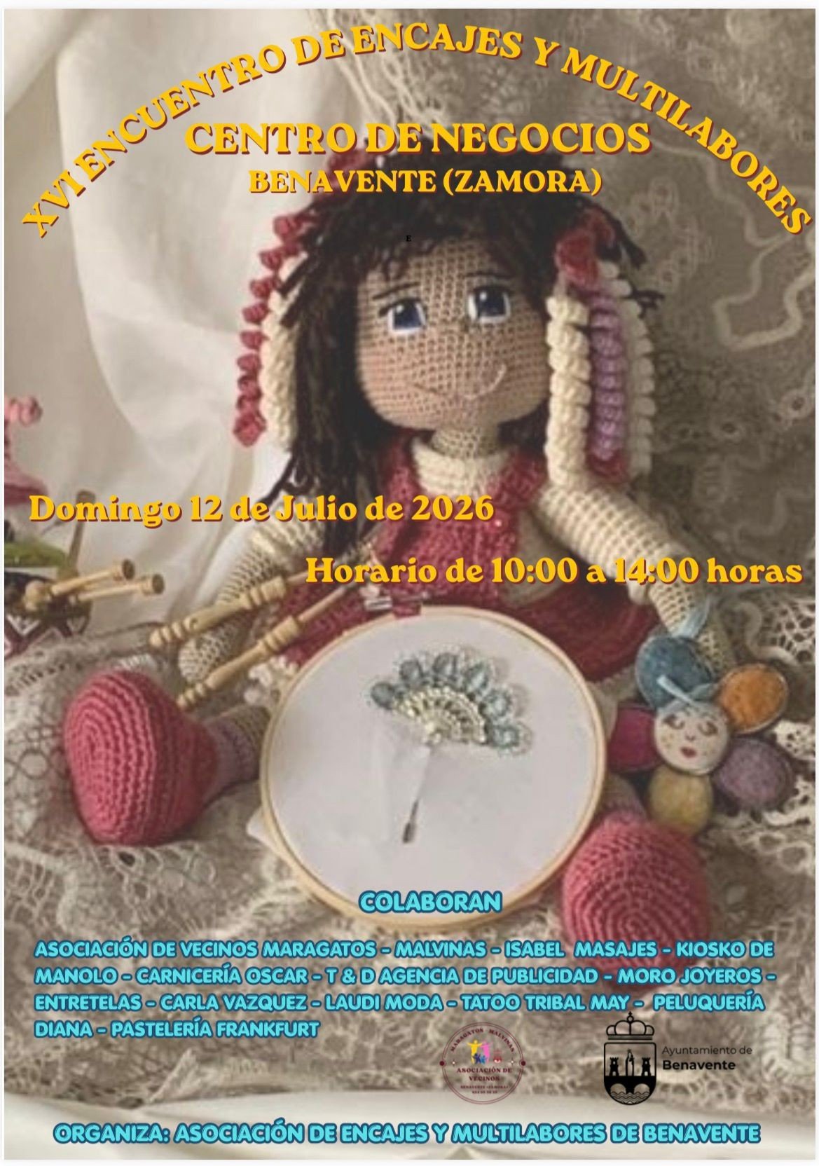 XVI Encuentro de Encajes y Multilabores Benavente – Zamora