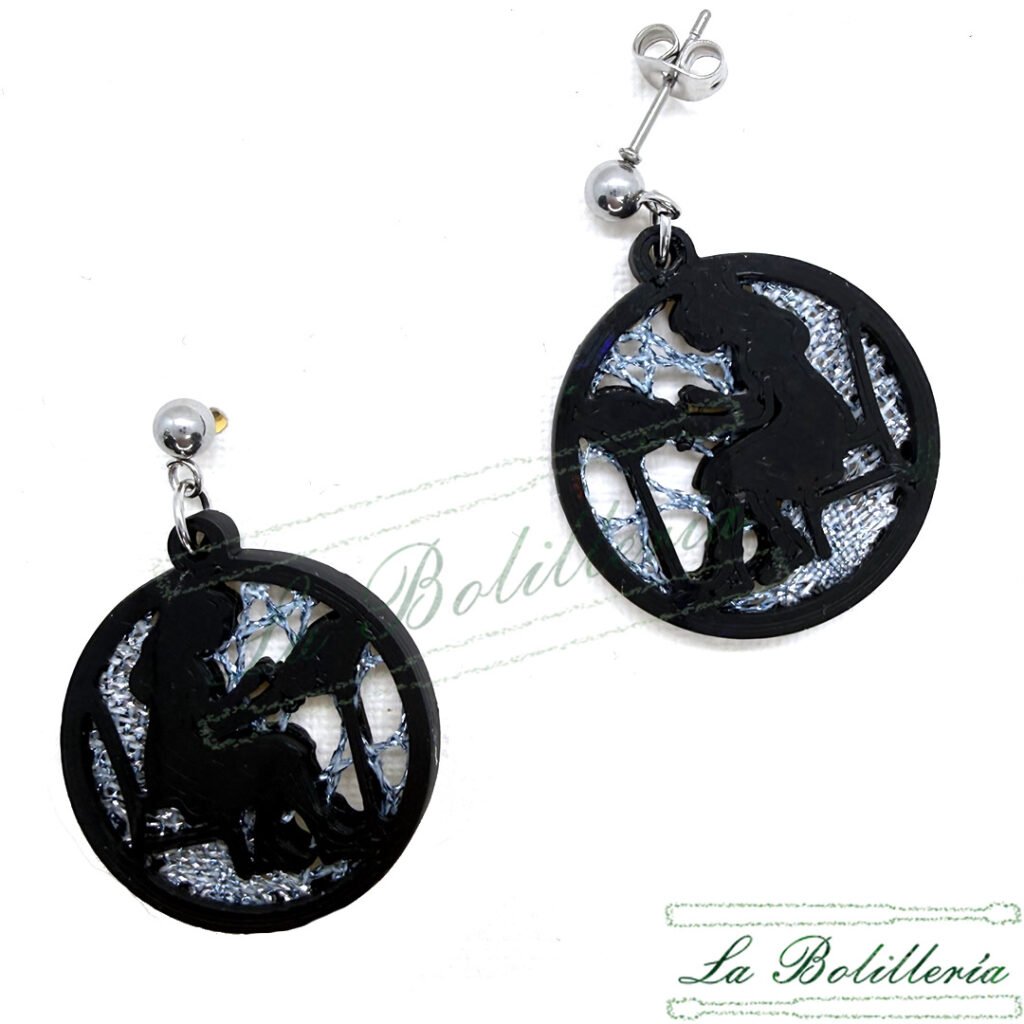 Pendientes Lace Marker Martens