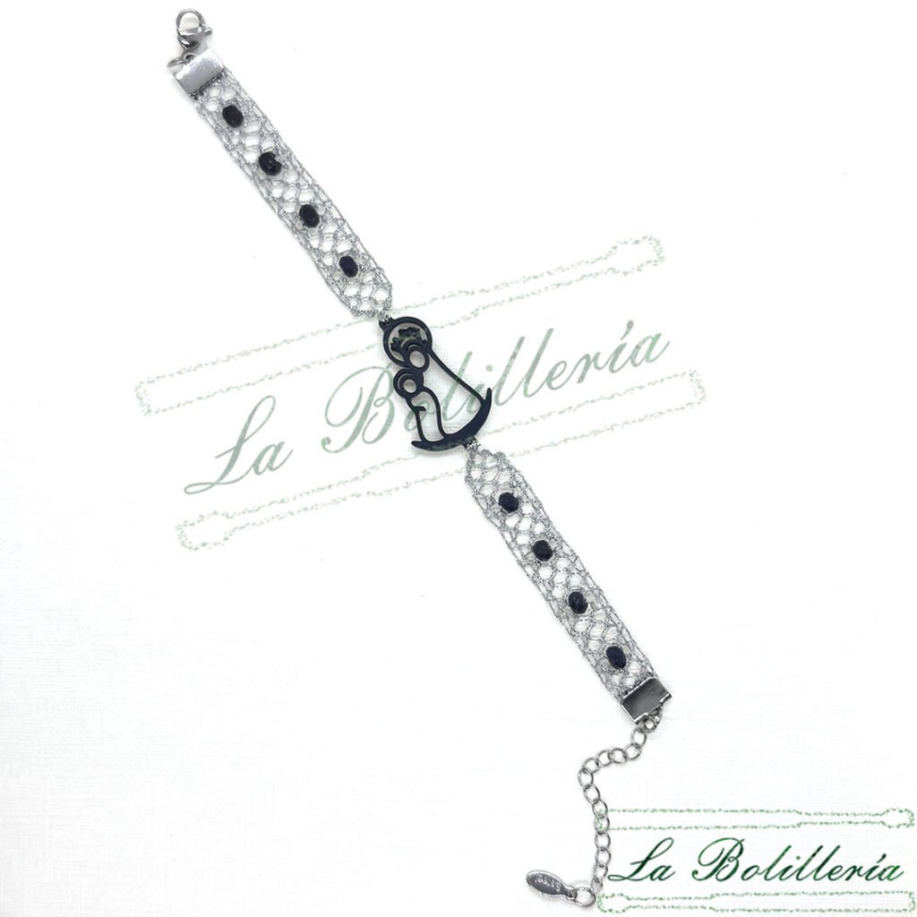 Collar Virgen del Carmen - La Bolillería - Tu Lugar par el Arte de Los Bolillos