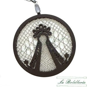 Collar Virgen del Rocío - La Bolillería - Tu Lugar par el Arte de Los Bolillos