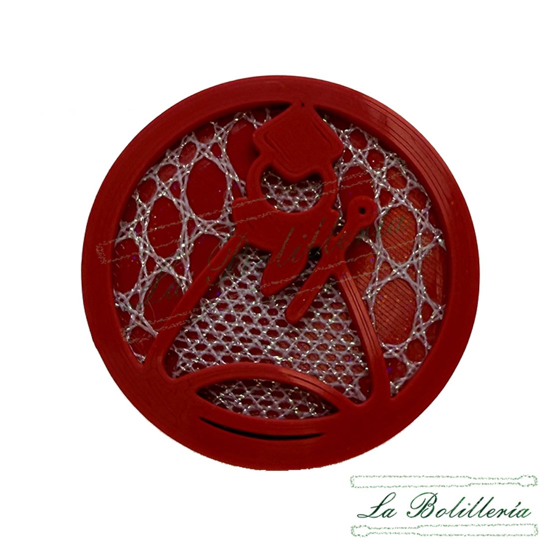 Pasa pañuelos San Fermín - La Bolillería - Tu Lugar para el Arte de Los Bolillos