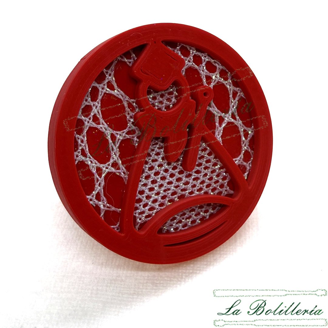 Pasa pañuelos San Fermín - La Bolillería - Tu Lugar para el Arte de Los Bolillos