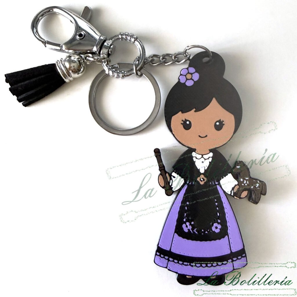 Barch Charm / Llavero Leonor - La Bolillería - Tu Lugar para el Arte de Los Bolillos